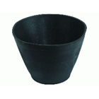 Gipserbecher schwarz