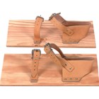 Gärtnerschuhe aus Hartholz