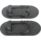 Plattenlegerschuhe Kunststoff mit Wabenmustersohle