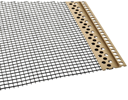 Steinfix Randabschluss Netz 10mm, PVC graubeige, 2m lang, 75x10mm