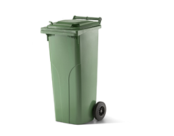 Norm-Abfallbehälter 140 Liter grün
