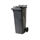 Norm-Abfallbehälter 140 Liter anthrazit