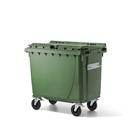 Kehricht-Container Kunststoff 660 Liter
