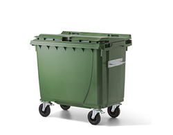 Kehricht-Container Kunststoff 660 Liter