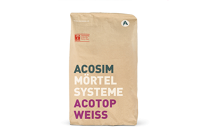 Acosim Acotop weiss, Haftbrücke 25 kg