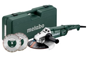 Metabo Winkelschleifer Set WEQ 2200-230