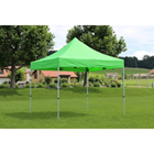 Faltzelt Profi Alu 3x3m hellgrün lime