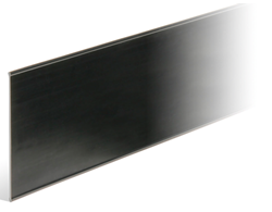 CleanLine Randeinfassung PVC schwarz, Rolle 150mm hoch, 30m lang