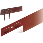 Ferrokante Randeinfassung rostend, 100mm 2m lang, 3mm stark