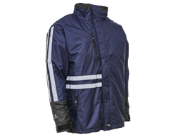 Regenschutz-Jacke marine, mit Futter (abnehmbar)