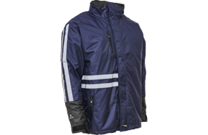 Regenschutz-Jacke marine, mit Futter (abnehmbar)