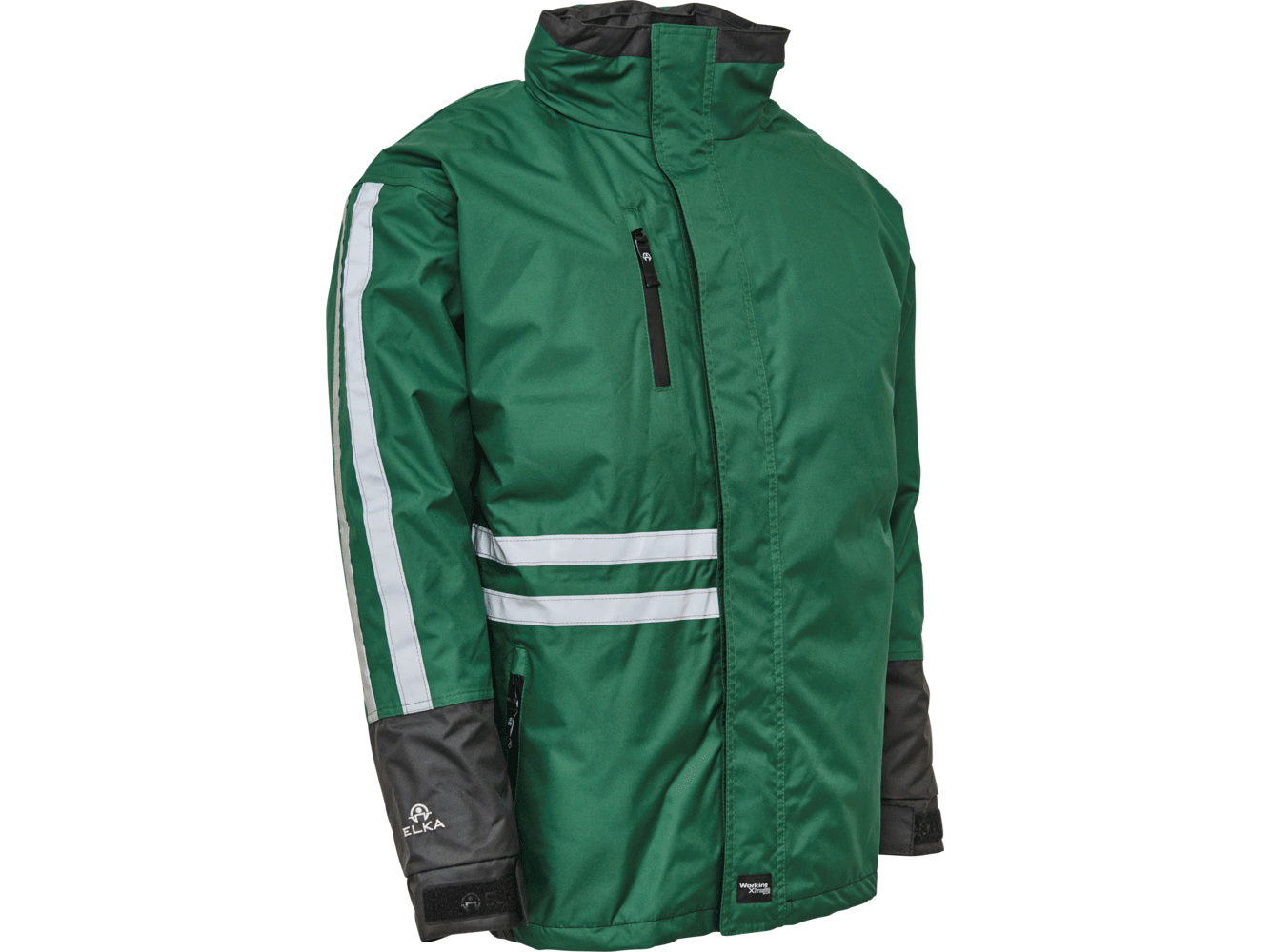 Regenschutz-Jacke grün, mit Futter (abnehmbar)