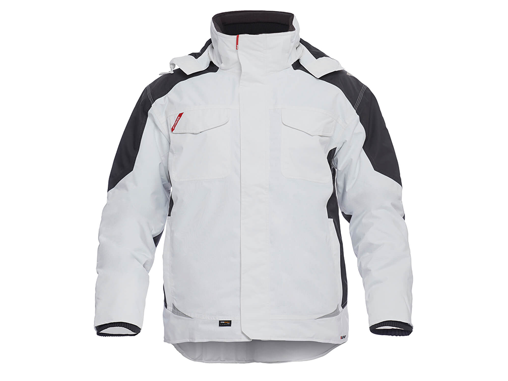 Winterjacke Galaxy weiss/anthrazit
