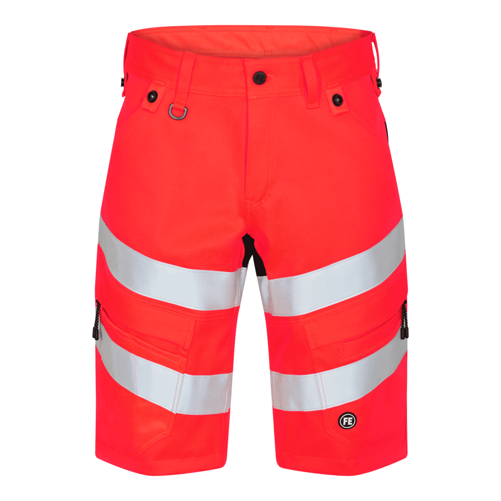 Safety Shorts rot/schwarz