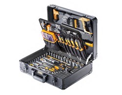 Alu Werkzeugkoffer Basic 211-tlg