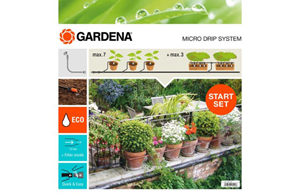 Gardena Start-Set Pflanztöpfe M 15m