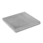 Zementplatten grau vollkantig