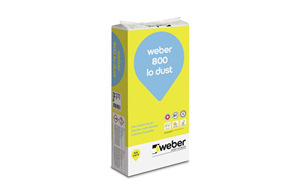 Weber 800 lo dust Klebemörtel