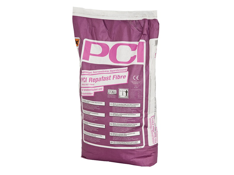 PCI Repafast® Fibre Fliessfähiger Reparaturmörtel faserverstärkter 