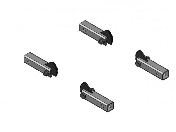 KKV-200 Stahlpratzen