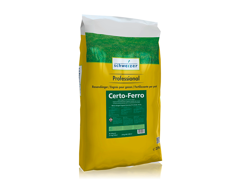 Certo-Ferro Rasendünger gegen Moos