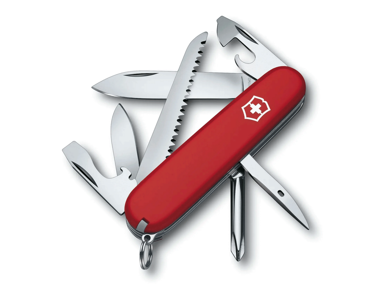 Offiziersmesser Hiker rot