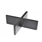 Fugenkreuze Volfi FK-A 2/10-55 schwarz 