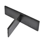 Fugen-T-Stück Volfi FK-T 6/19-55 schwarz