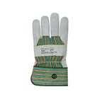 Handschuhe Spaltleder grau
