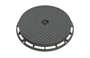 BGS Gussdeckel NW 600 D400 Handgriff